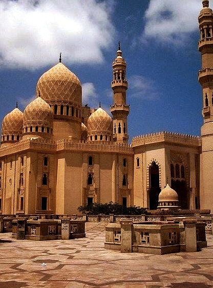 by islam.moursy on Flickr.Abu'l Abbass Mosque in Alexandria, Egypt.