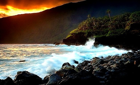 by AndersonImages on Flickr.The Wild Coast of Ta'u Island in American Samoa.