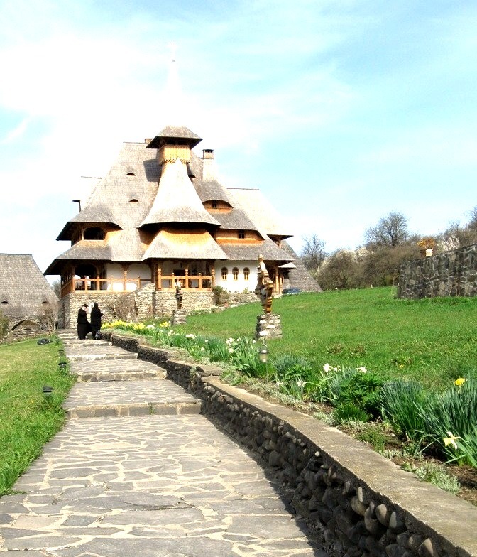 Barsana Monastery, Maramures, Romania