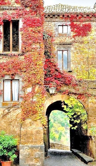 Autumn, Bagnoregio, Italy