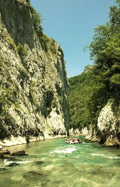 Rafting in Neretva River Canyon, Bosnia and Herzegovina