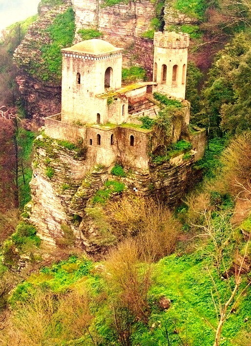 Torretta Pepoli in Erice, Sicily, Italy