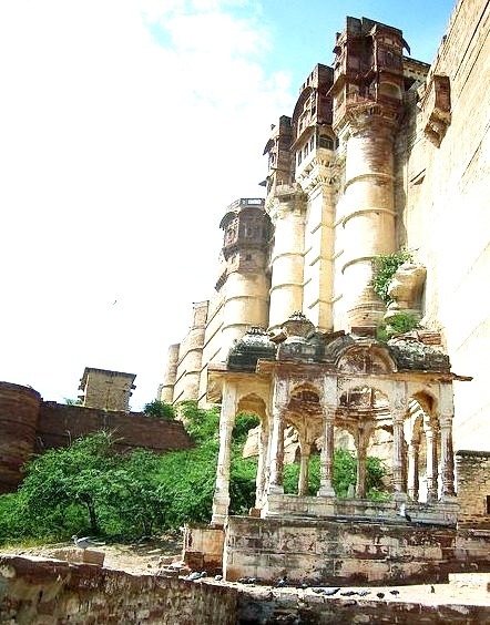 Mehrangarh Fort in Jodhpur, India